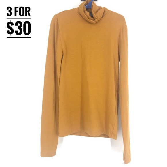 🖤3/$30 Forever 21 turtle neck long sleeve small - Picture 2 of 7